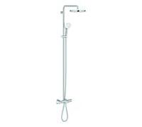 Grohe Tempesta 250 système de douche 26672001 thermostat de bain, chromé , montage mural