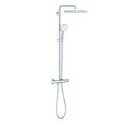 Grohe Tempesta 250 système de douche Cube 26689001 mitigeur thermostatique pour montage mural, chromé