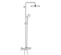 Grohe New Tempesta ensemble de douche mural avec thermostat StarLight Chrome 27922001