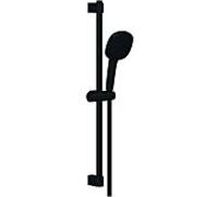 Grohe Tempesta Cube 110 set de barres de douche 267482433 longueur 600 mm, 2 types de jets, noir mat