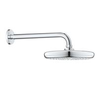 Grohe Tempesta douche à effet de pluie 21x21 cm ronde StarLight Chrome 26412000