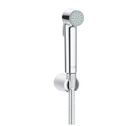 GROHE Tempesta-F Trigger Spray 30 Ensemble de Douche (Pommeau de Douche avec gâchette 1 jet, Support Mural et Flexible Métallique 1.25m), Chromé, 26354000 (Import Allemagne)