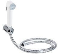GROHE Douchette de bidet Tempesta-F - 1 jet, support mural et flexible 1,25m, chrome/blanc 26356IL0