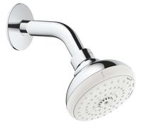 Grohe New Tempesta douche à effet de pluie 10x10 cm StarLight Chrome 26088001