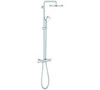 Grohe Tempesta Système de douche Cosmopolitan 26670000 thermostatique en saillie, montage mural, chromé