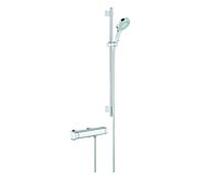 Grohe Thermostat de douche Grohetherm 2000 34482001 chromé, avec set de douche Power & Soul