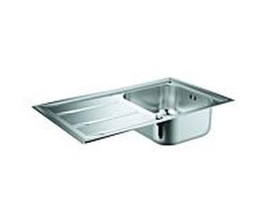 Grohe un évier 31568SD0 873x513mm, 2000 bassin, avec bord aplati, en acier inoxydable