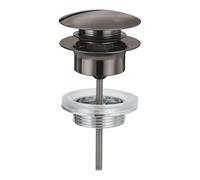 GROHE Bonde de lavabo 65807A00 Hard Graphite clic-clac