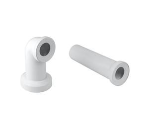 Grohe Universal Set de raccordement coudé, pour cuvette à poser, 39454000,