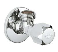 Grohe Universal - Soupape d’angle universelle, paquet de 10 pièces, chrome 2201600M