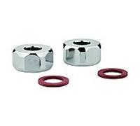 Grohe vis match0 12901 2000 / 2 "1290100M alésage 10,5 mm nickelé 2 pièces chrome