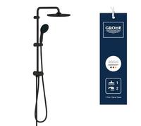 GROHE Système de douche Vitalio Start System 250 Flex avec inverseur Noir mat 266802431