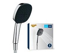 Grohe Vitalio Comfort 110 ensemble de douchette à main 26973001 2 types de jets (RAIN, JET) chromé