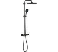 GROHE Vitalio Comfort 250 Colonne de douche avec mitigeur thermostatique - Noir mat - 266962431