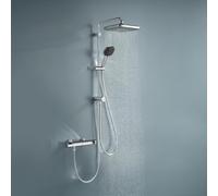 GROHE Ensemble de douche mural Vitalio Comfort 250, Douche pluie StarLight chromé 26698001