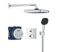 GROHE Ensemble douche encastré Precision Thermostatique – Vitalio Comfort 250/110 2 jets, chromé