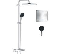 Grohe Vitalio Comfort ensemble de douche mural avec thermostat oui StarLight Chrome 26696001