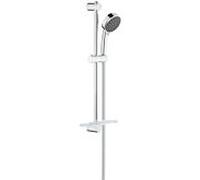 Grohe Vitalio Comfort 100 set de douche 26398000 chromé , barre de douche 600mm, douchette 2 types de jets