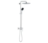 Grohe Vitalio Comfort - Set de douche avec mitigeur, 25x25 cm, 2 jets, chrome 26985001