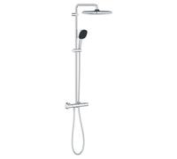 Grohe Vitalio Comfort ensemble de douche mural avec thermostat oui StarLight Chrome 26696001