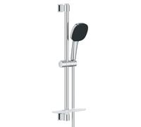 Grohe Vitalio Comfort - Set de pommeau de douche, flexible et barre avec tablette, 2 jets, chrome 26929001