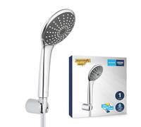 GROHE Vitalio Joy 110 Ensemble de douche avec support mural (Douchette 1 jet Economie d’eau, Support Mural, Flexible de douche VitalioFlex anti-torsion 1,75m), Chromé, 27324000
