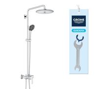 GROHE Colonne de douche Vitalio Joy System 260 - Mitigeur monocommande Chromé 27684001
