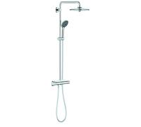 Grohe Vitalio Joy ensemble de douche mural avec thermostat avec douche pluie chrome 26403001
