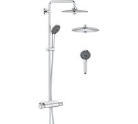 Grohe Vitalio Joy ensemble de douche mural avec thermostat oui StarLight Chrome 26403002
