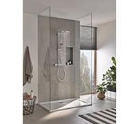 Grohe Vitalio Joy XXL 310 système de douche 26400001 avec thermostat, chromé , montage mural