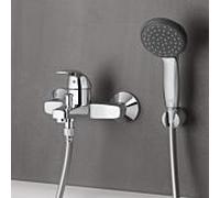 Grohe Vitalio Start 100 set de support de bain 27950000 douchette 2 types de jets, chromé
