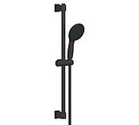 GROHE Ensemble douche Vitalio Start 110, douchette 11 cm 2 jets, barre 60 cm, noir mat