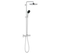 GROHE Colonne de douche Vitalio Start System 250 - Mitigeur thermostatique, Économie d'eau, Chromé