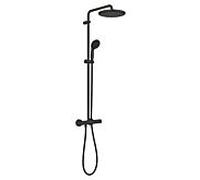 Grohe Vitalio Start 250 système de douche 266772430 noir mat, avec robinetterie thermostatique