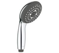 GROHE Vitalio Start Pommeau de Douche 3 jets, Douchette Economie d'eau, Facile à installer et à nettoyer, Chromé, 26031000 (Import Allemagne)