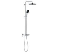 Grohe Vitalio Start - Set de douche avec thermostat, diamètre 25 cm, 2 jets, chrome 26677001