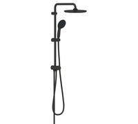 Grohe Vitalio Start - Set de douche sans mitigeur, diamètre 25 cm, 2 jets, noir mat 266802431
