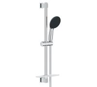 Grohe Vitalio Start - Set de pommeau de douche, flexible et barre avec tablette, 2 jets, chrome 26952001