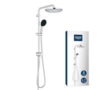 GROHE Ensemble de douche mural Vitalio Start System 250 25cm 2 jets + douchette 11cm chrome 26680001