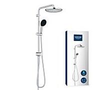 GROHE Ensemble de douche mural Vitalio Start System 250 25cm 2 jets + douchette 11cm chrome 26680001