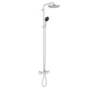 Grohe Vitalio Start System kit baignoire-douche mural avec thermostat avec douche pluie chrome 26988001