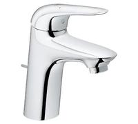Grohe Wave Mitigeur Monocommande pour Lavabo avec Système de Vidage Chrome Starlight 32284001