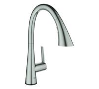 Grohe Zedra mitigeur de cuisine sur pied SuperSteel 30219DC2