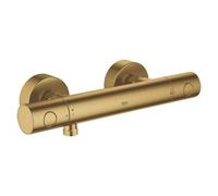 GROHE Mitigeur thermostatique douche mural Grohtherm 1000 Cosmopolitan M Cool Sunrise brossé 34065GN2