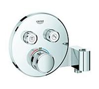 GROHE Mitigeur bain-douche encastré Grohtherm SmartControl 29120000 thermostatique 2 sorties Chrome