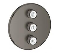 Grohtherm SmartControl Panneau de contrôle 3 sorties, Hard Graphite brossé (29122AL0)