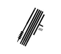 Grondboor 80 mm met 5 m verlengstuk Staal270539