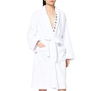 Groovy Friends Central Perk Peignoir en polaire pour femme Blanc Taille unique