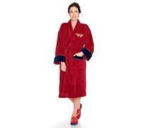 Groovy Officiel Batman v Superman Wonder Woman Fleece robe de chambre Peignoir - adulte