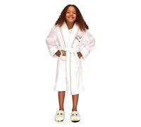 Groovy Uk Harry Potter Hedwig Peignoir sans capuche en polaire pour enfant Blanc brillant Taille XL